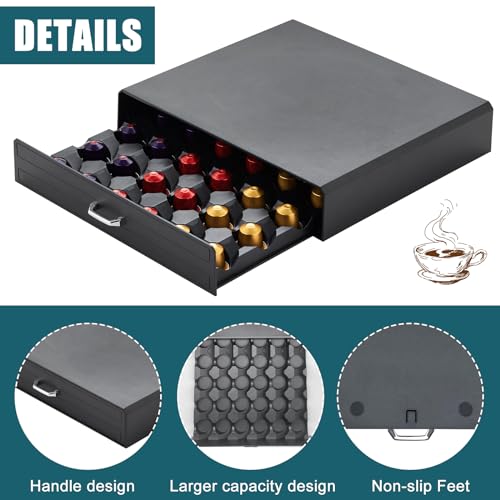 K Cup Holder Drawer 30 Pods Capacity