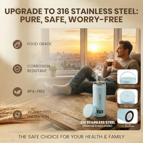 Portable Electric Kettle for Travel