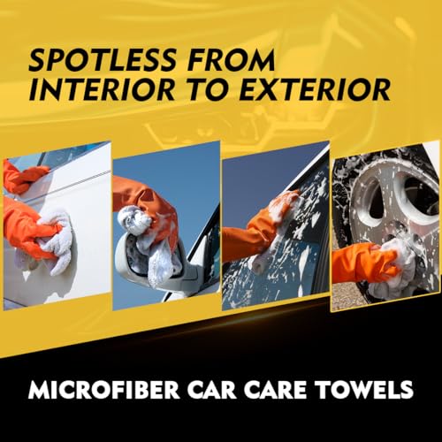 White Microfiber Cleaning Cloth 50 Pack (50 Count)