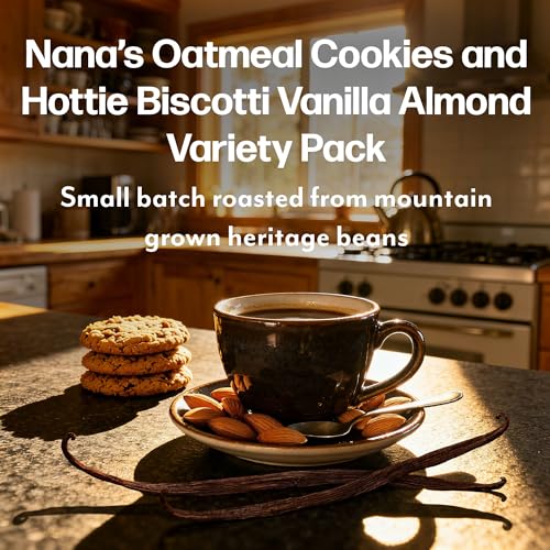 Maud’s Oatmeal Cookie & Almost Biscotti Coffee Pods Variety Pack (36 Count)