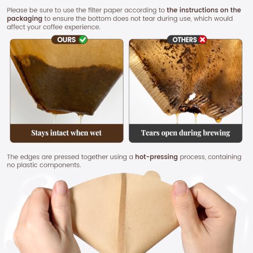 600Pcs #4 Coffee Filters 8 (600 Count)