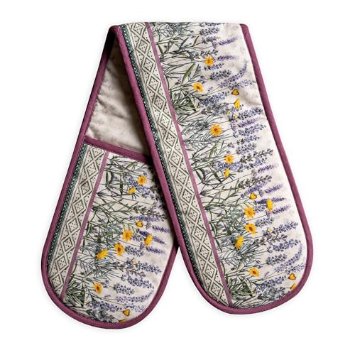 Double Oven Mitts 100% Cotton Double Oven Glove