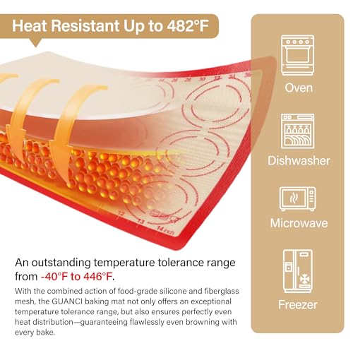 2 Pack Silicone Baking Mats