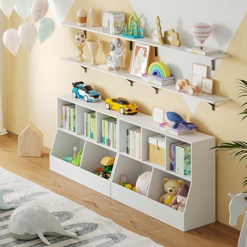 Long Wall Shelves (2 Count)