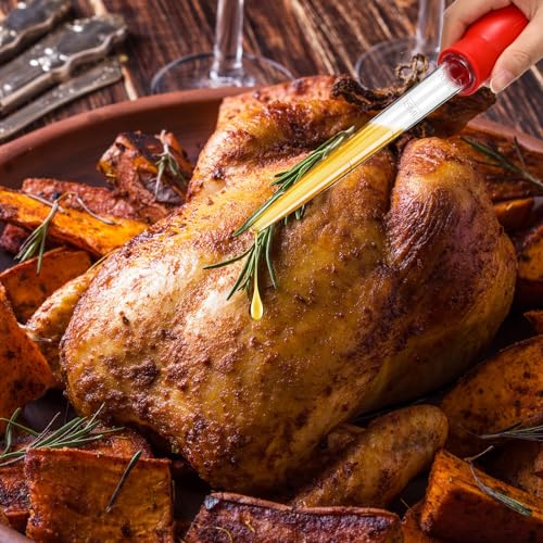 14 Pcs Large Turkey Baster Set for Cooking (14 Count)