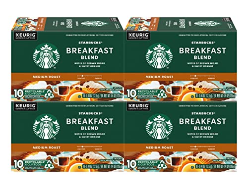 Breakfast Blend Medium Roast Coffee K (40 Count)