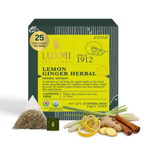 Estates Lemon Ginger Herbal Tea (25 Count)