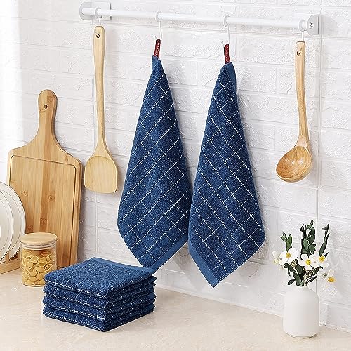 100% Cotton Terry Kitchen Dish Cloths (12 Count)