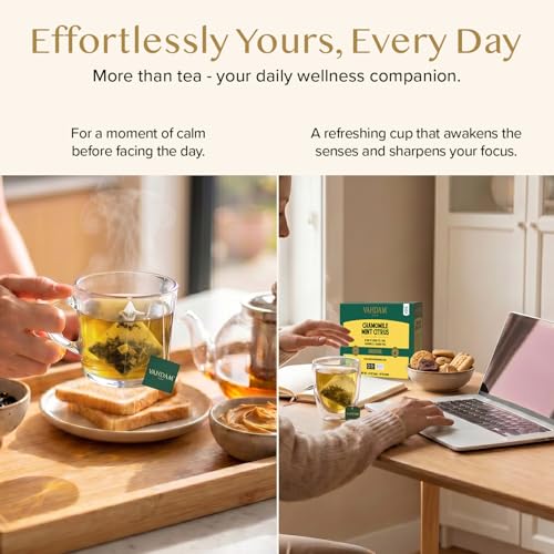Chamomile Mint Citrus Green Tea Bags (100 Count)