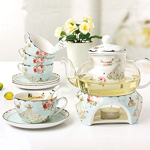 Tea Set Ceramic Flower Tea Set &Tea Gift Box