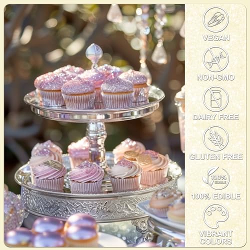 Iridescent Gold Edible Glitter