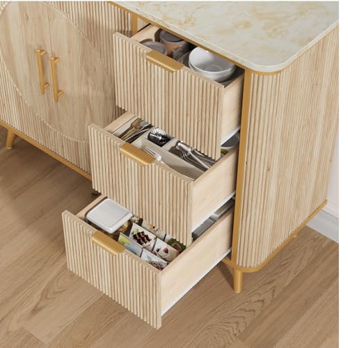 47.3" Modern Buffet Cabinet with Storage