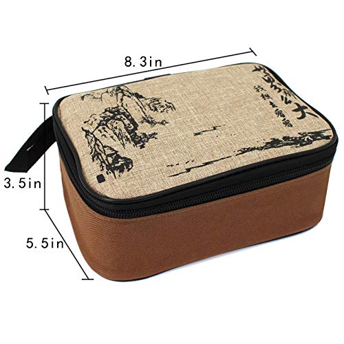 Portable Yixing Purple Clay Tea Set