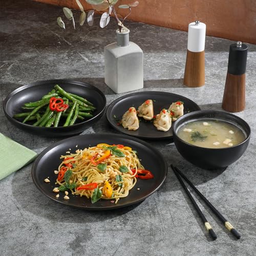 Beckett Stoneware Matte Reactive Glaze 16 Piece