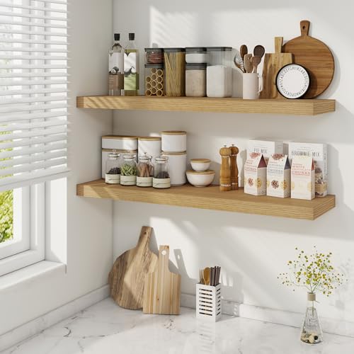 36 Inch Floating Shelves (2 Count)