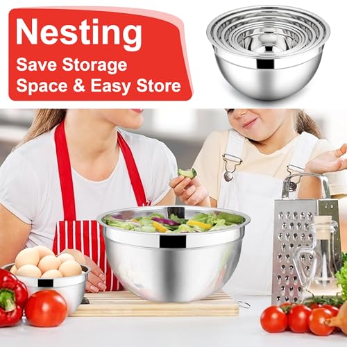 Mixing Bowls with Lids (6 Count)