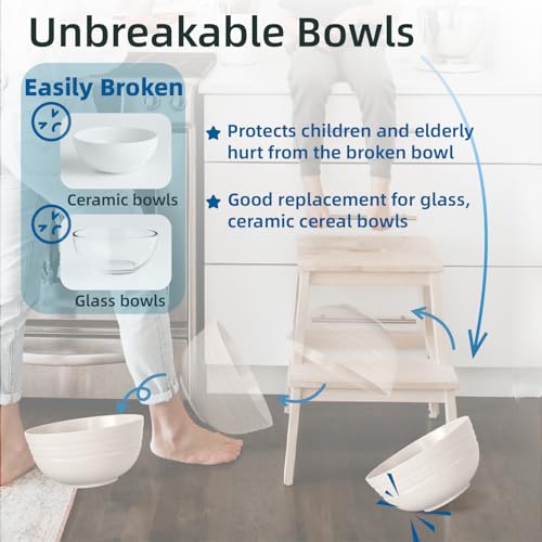 Non Ceramic] 34 Oz Big Bowls