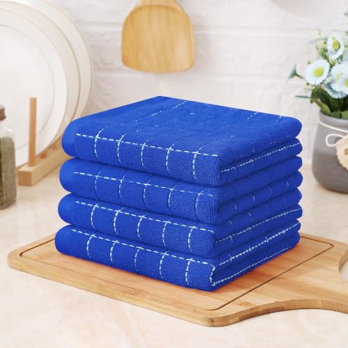100% Cotton Terry Kitchen Towels (4 Count)