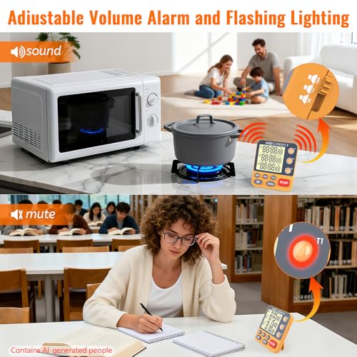 Digital Dual Kitchen Timer