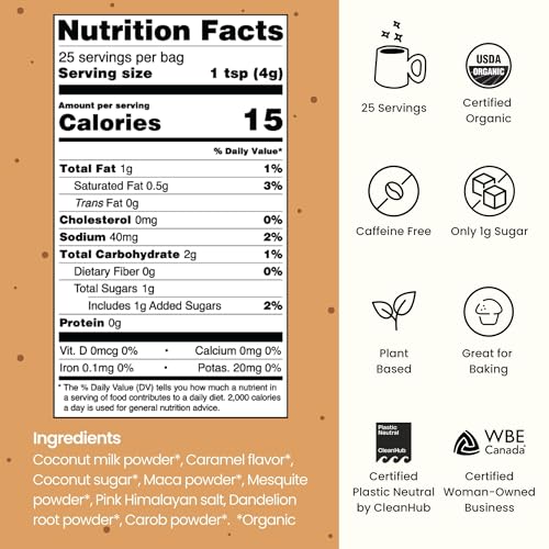 Salted Caramel Superfood Latte (3.5 Ounce)