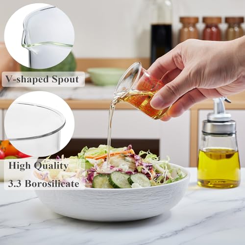 Mini Borosilicate Glass Measuring Cup Set