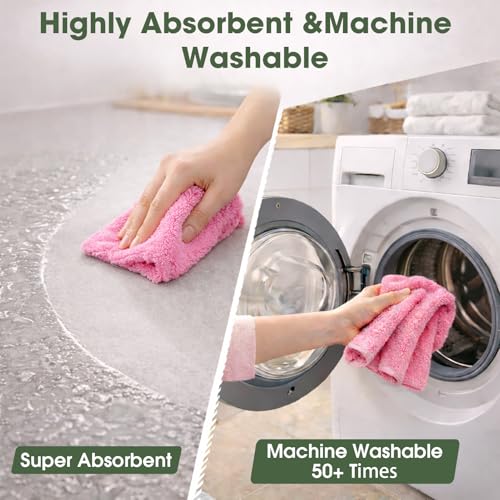 Microfiber Cleaning Cloth Roll (100 Count)