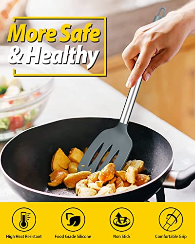 Pack of 4 Silicone Cooking Utensils Set (4 Count)