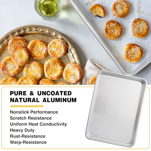 Commercial Quality Baking Sheet Pan Set