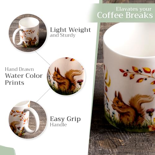 Coffee Mug with Handles Tea Cups