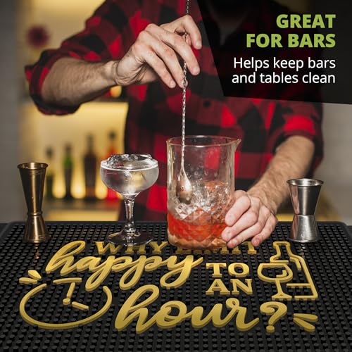 Why Limit Happy Hour Bar Mat