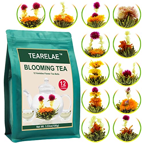 Blooming Tea Flowers (12 Count)