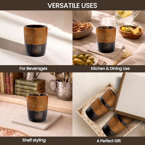 Viking Horn Shot Glasses Set of 8 (8 Count)