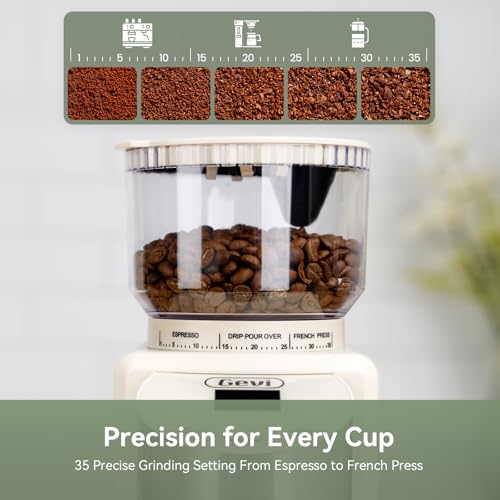 20 Bar Espresso Machine with Conical Burr Anti