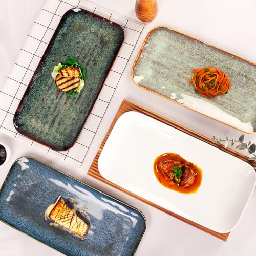 Porcelain Dinner Plates (4 Count)