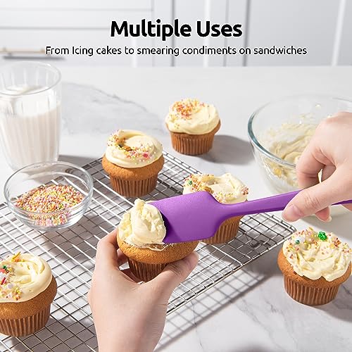 Silicone Spatula Set 600°F High Heat Resistant