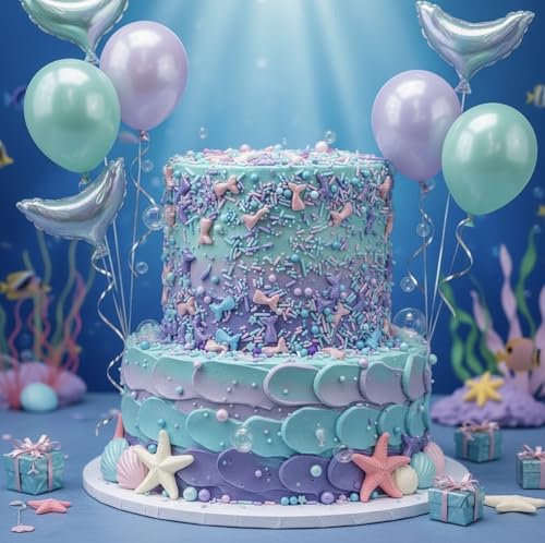 Sprinkles Edible Cake and Cupcake Sprinkles with Assorted Shapes and Sizes for Parties (4 Ounce)