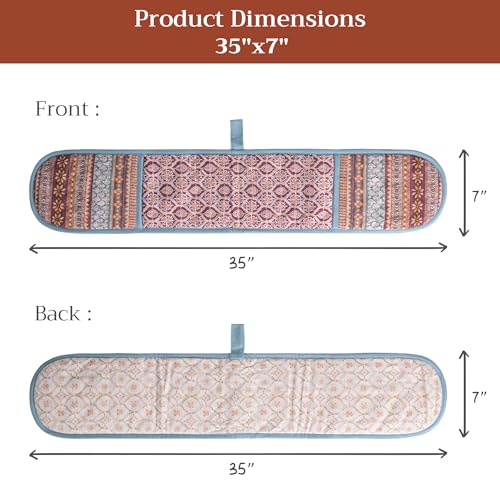Double Oven Mitts 100% Cotton Double Oven Glove
