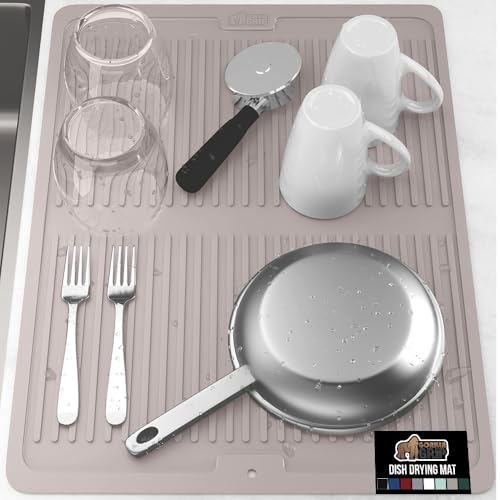 Patented BPA Free Silicone Dish Drying Mat