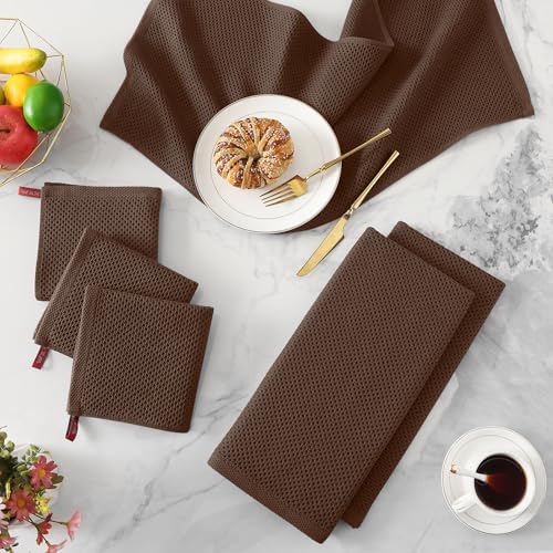 100% Cotton Waffle 4 (4 Count)