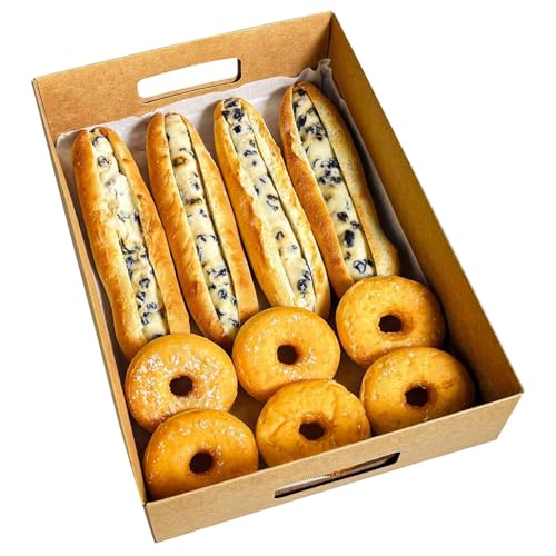 12 Pack 13" X 9" X 3" Brown Blyss Cookie Crate