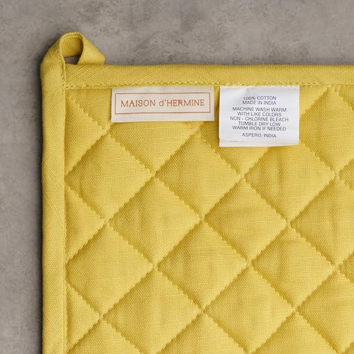 100% Cotton Oven Mitt & Pot Holder Set
