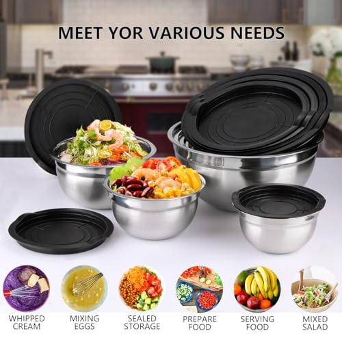 Mixing Bowls with Lids Set (26 Count)