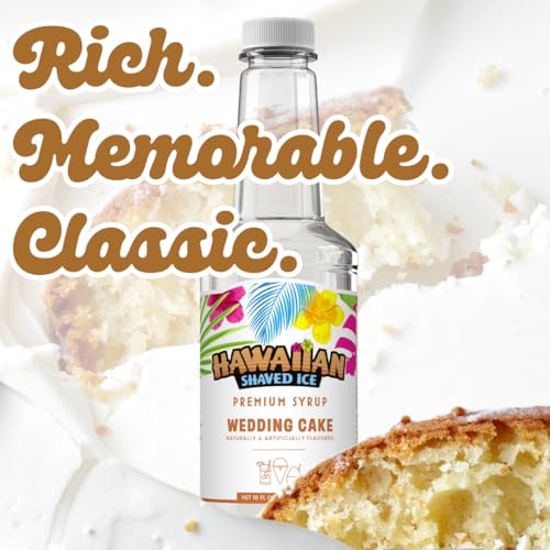 Wedding Cake Syrup (16 Fl Oz)