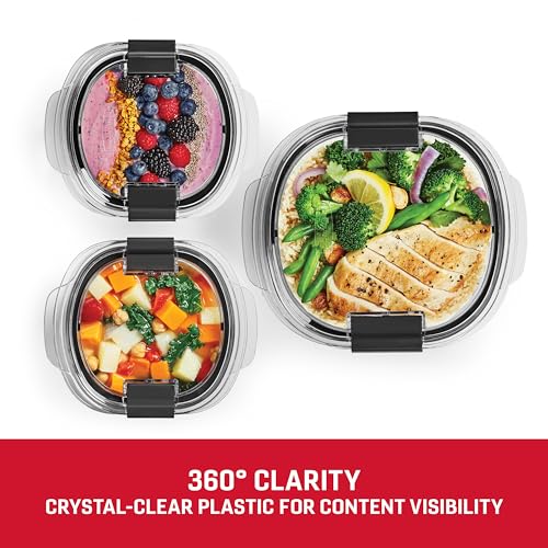 Brilliance® Round Leak Proof Food Storage Containers