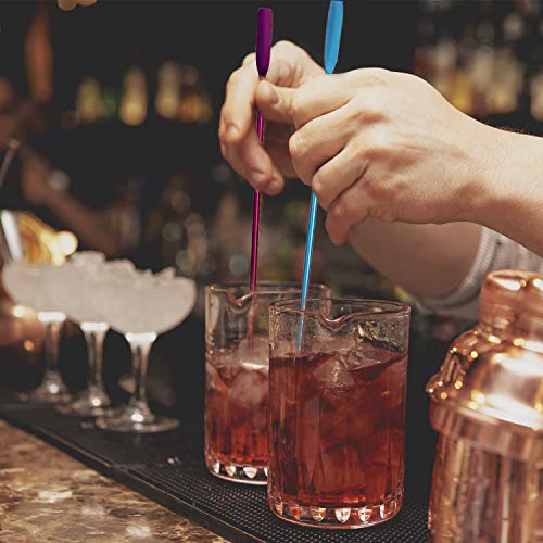 8 Pcs 7.5 Inch Stainless Steel Coffee Beverage Stirrers (8 Count)