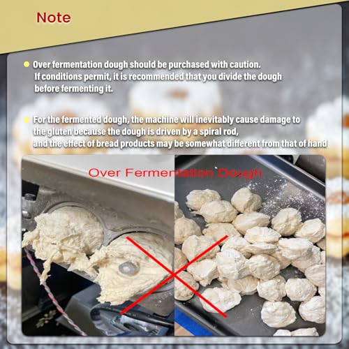 Commercial Dough Divider Multifunction Electric Dough Cutting Machine Can be Used to Process Dough 2.47oz