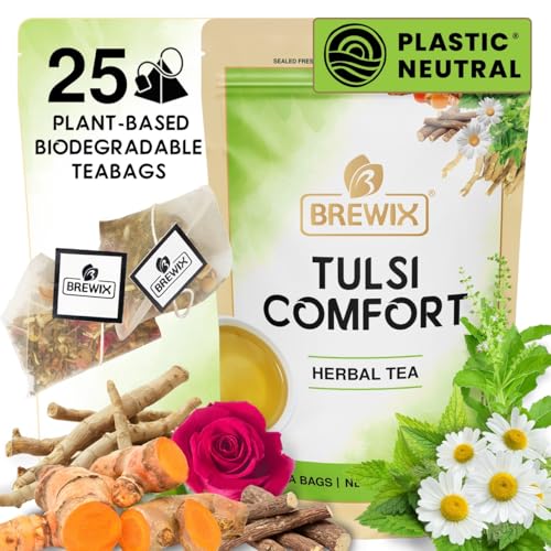 Tulsi Tea Bags with Chamomile (25 Count)