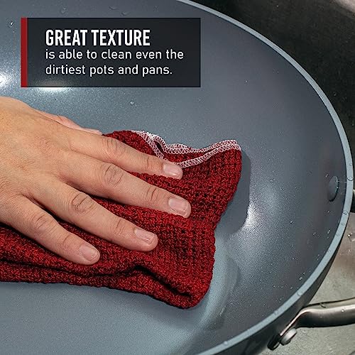 Old Fashion 100% Cotton Dishcloths (4 Count)