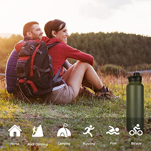 40oz Stainless Steel Water Bottle