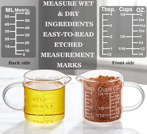 Ackers Etching Scale Measuring Glass